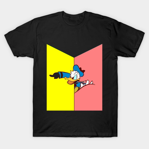 angry donald duck T-Shirt by minimalist studio